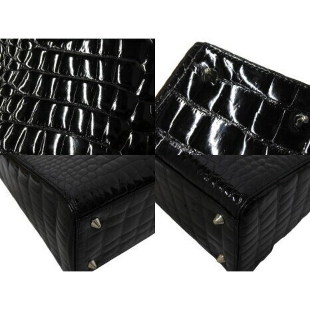 Dior handbag Christian leather Lady crocodile - Picture 8 of 8